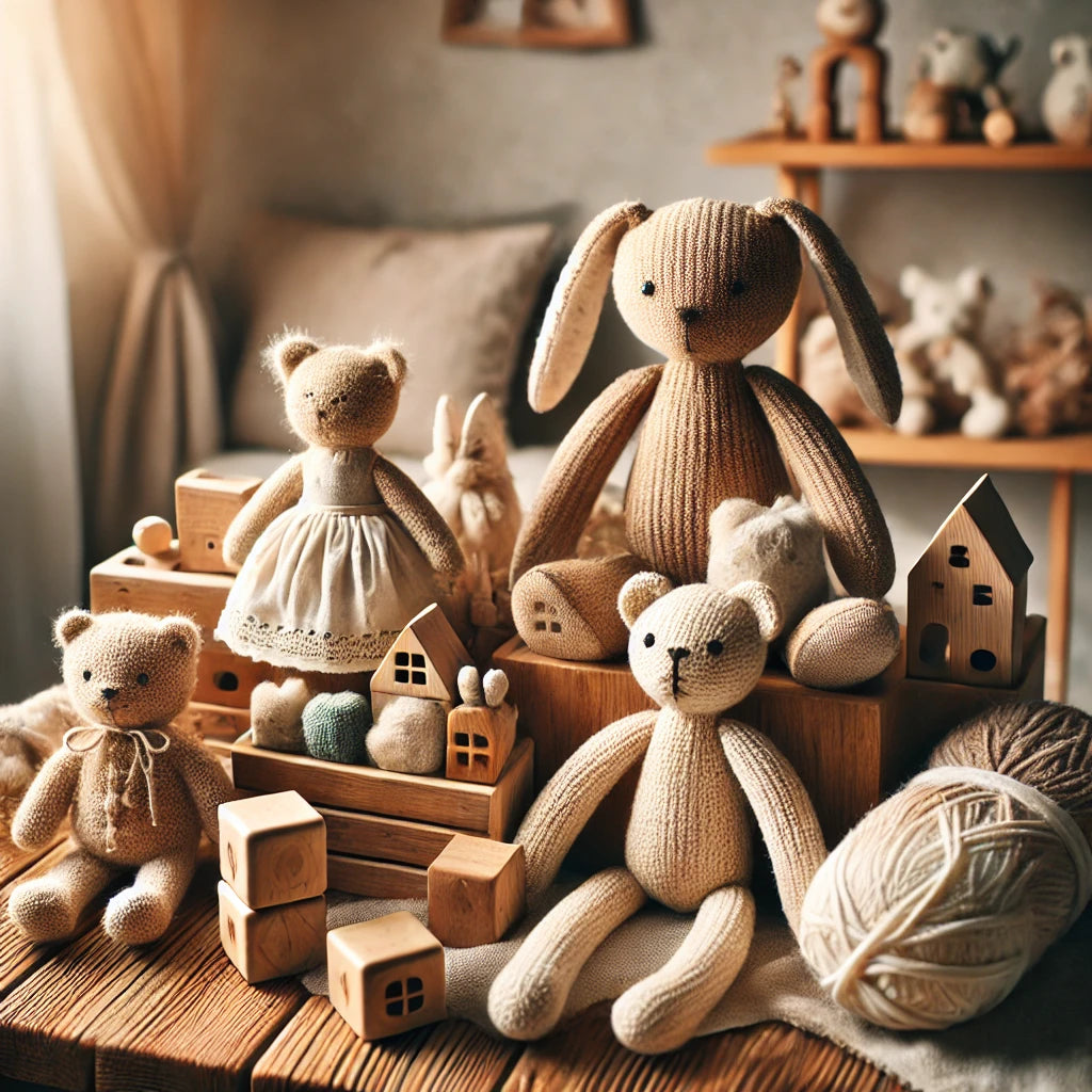 The Charm and Benefits of Handcrafted Baby Toys