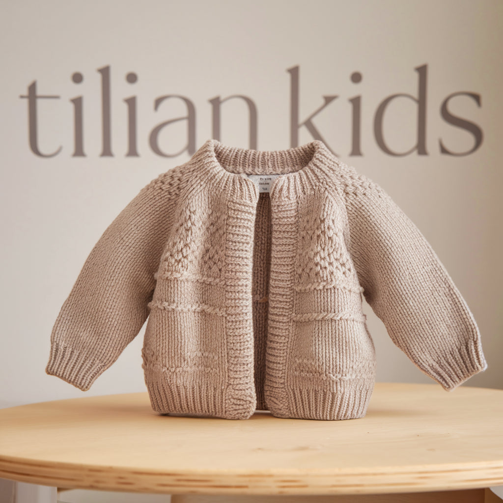 Hand Knitted Cardigans for Kids, Tilian Kids Hand Knitted Cardigans