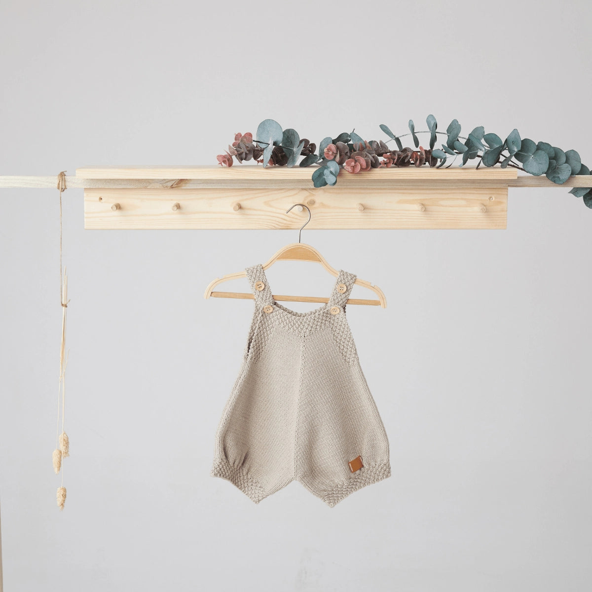 Balloon Knitted Baby Romper