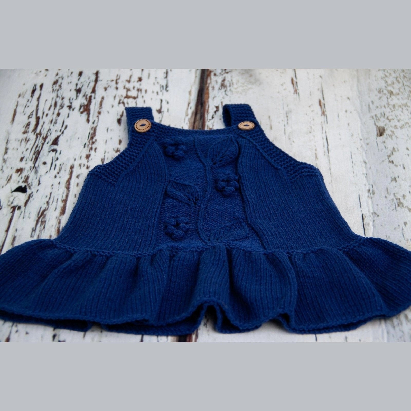 Hand Knitted Baby Dress - TilianKids