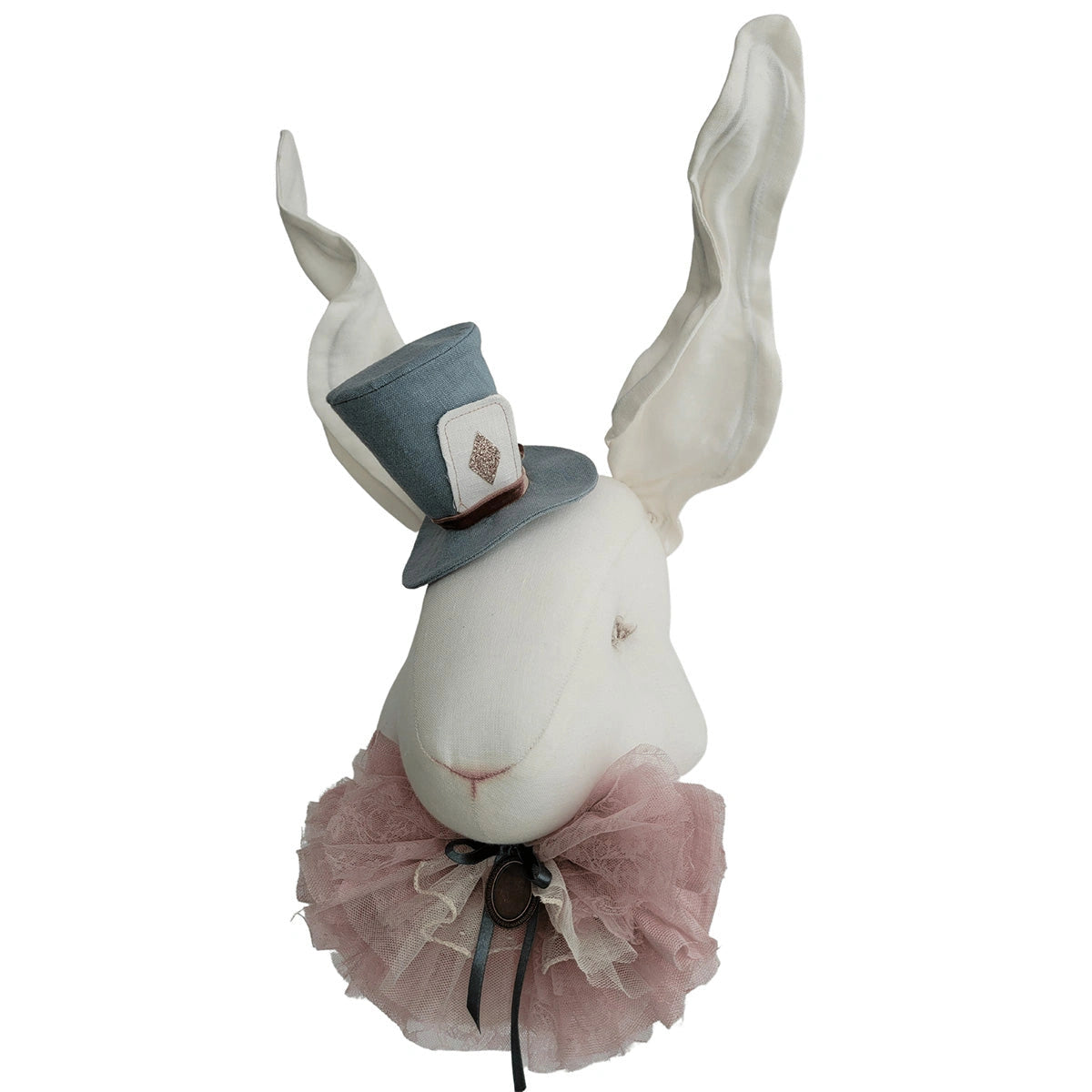 CREAMY LINEN RABBIT FROM WONDERLAND MR.TINKERBELL - Wall Decoration - TilianKids