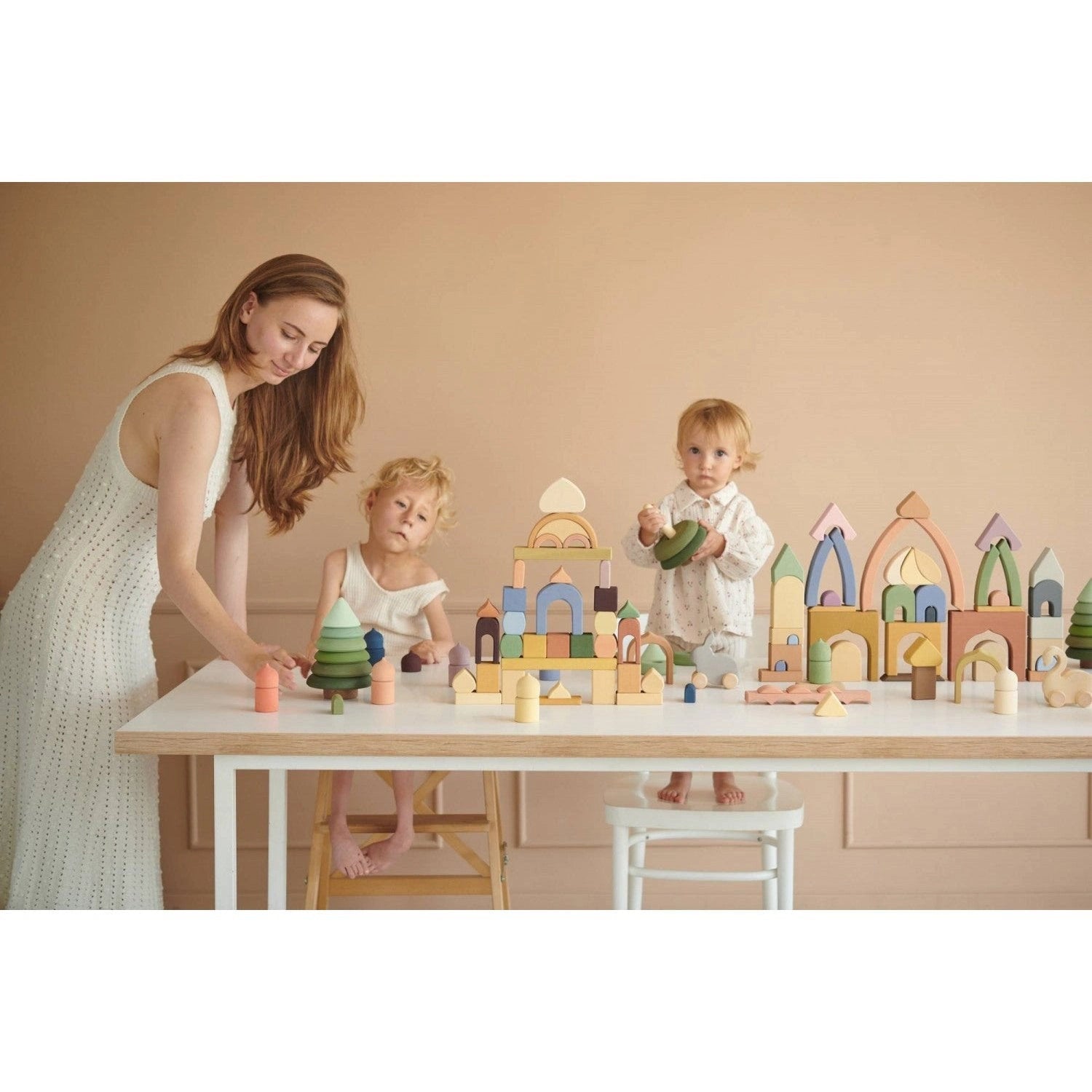 Cathedral Bıg Buıldıng Blocks - TilianKids