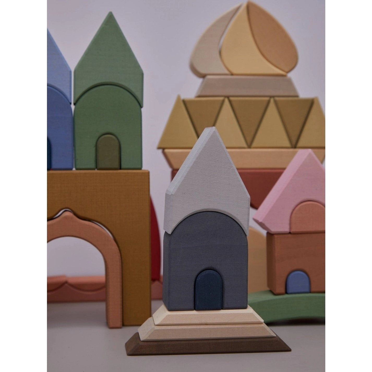 Cathedral Bıg Buıldıng Blocks - TilianKids