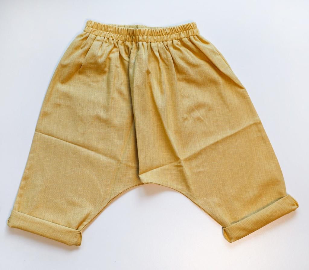 Boy Trousers, Blue and Yellow - TilianKids