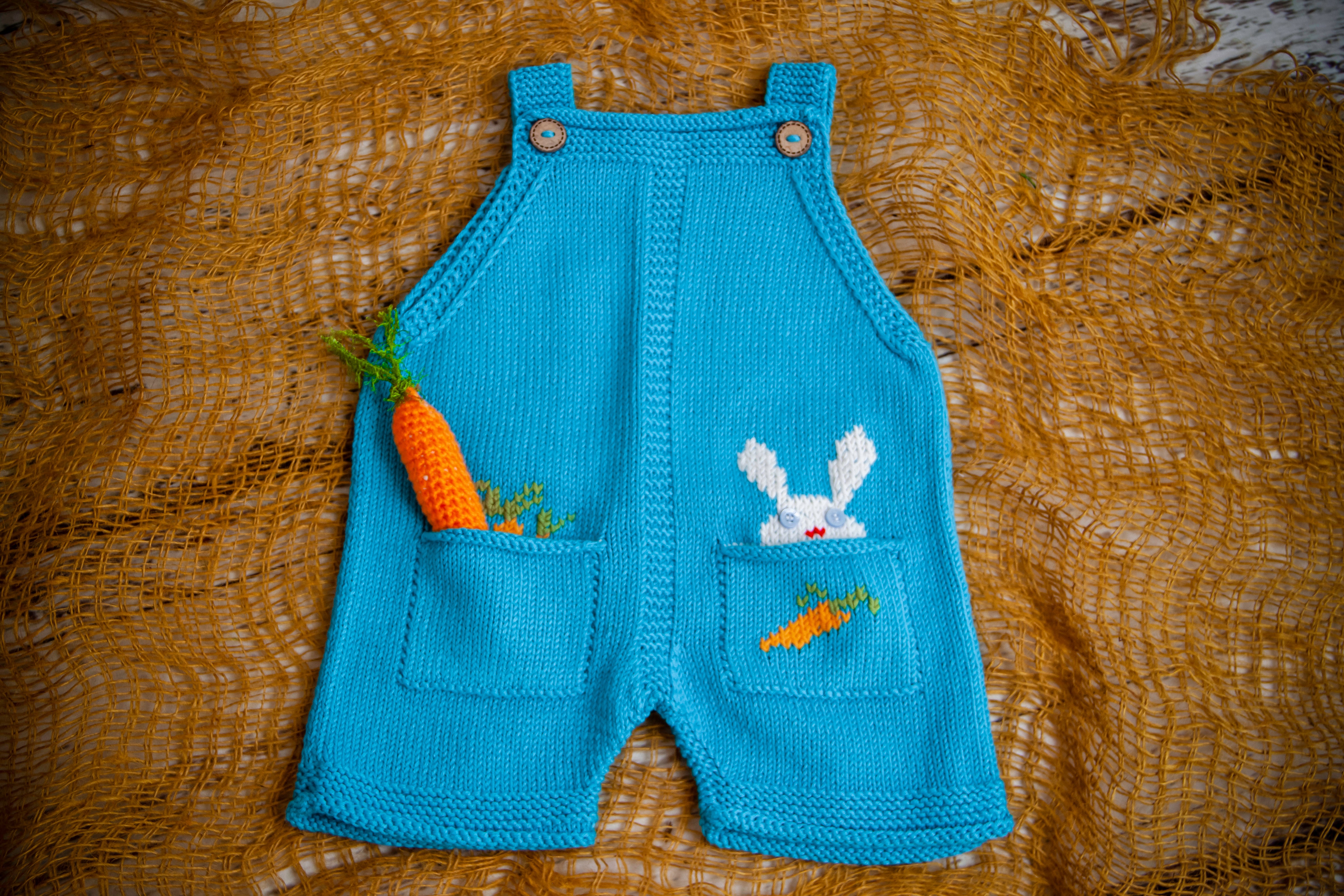 Coney Bunny Design Baby Romper