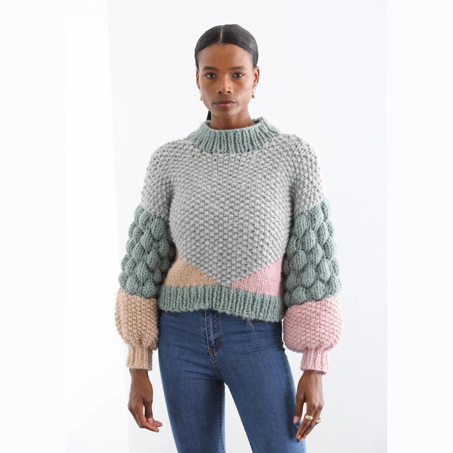 Hand knitted jumper