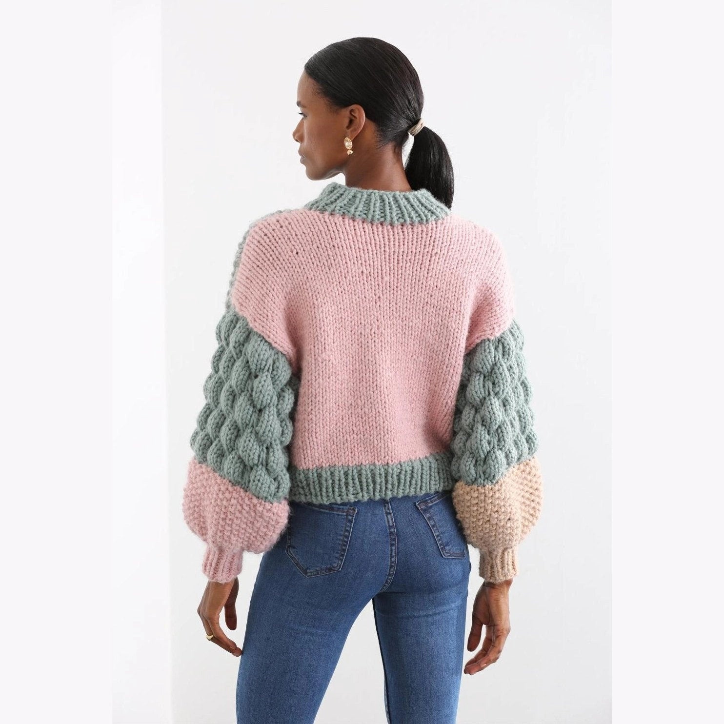 Hand knitted jumper