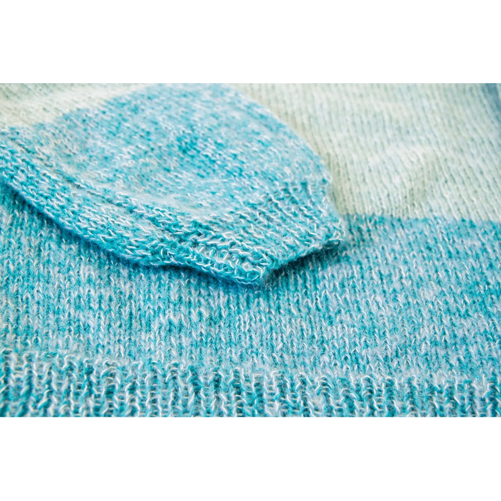Hand Knitted Jumper (blue) - TilianKids
