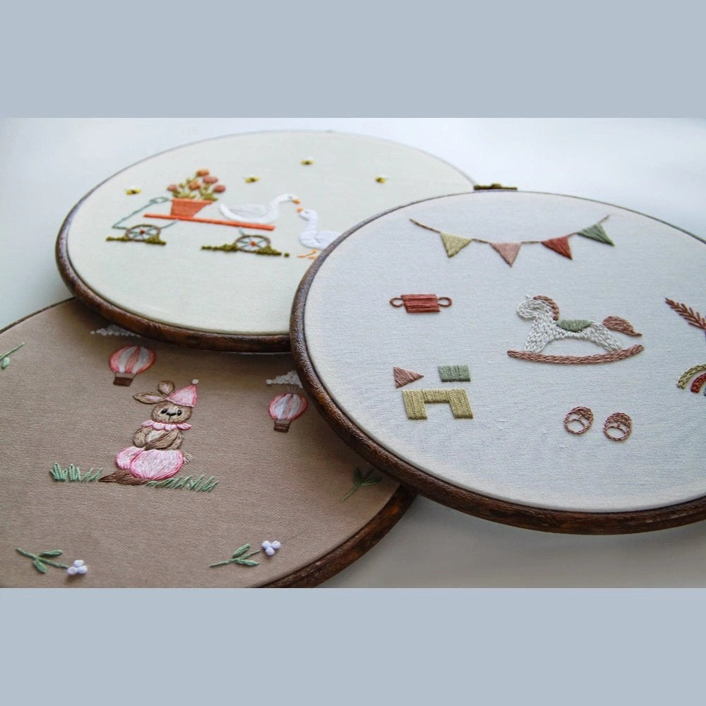 Hand Embroidered Nursery Wall Decor - TilianKids