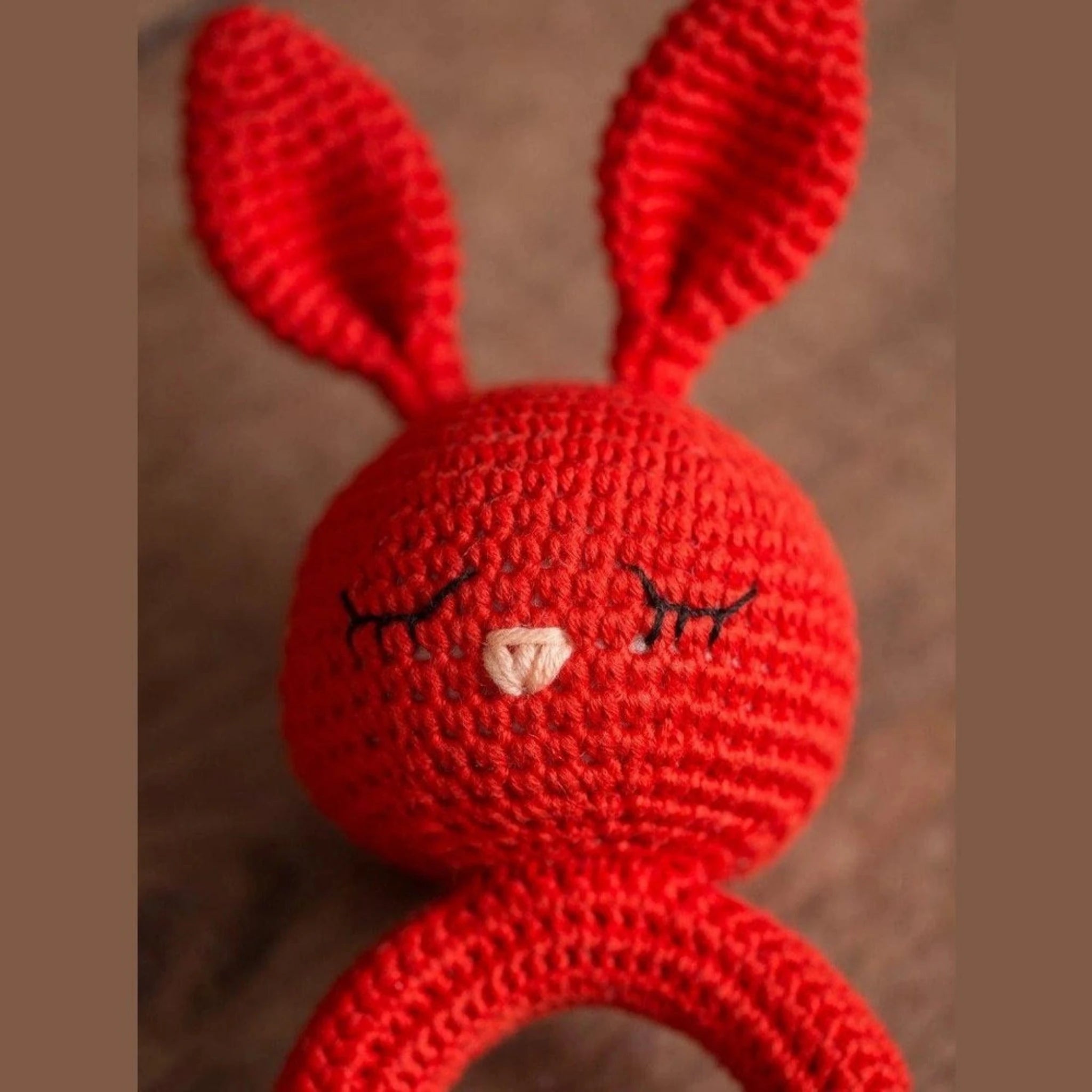 Sleepy Bunny Rattle - TilianKids