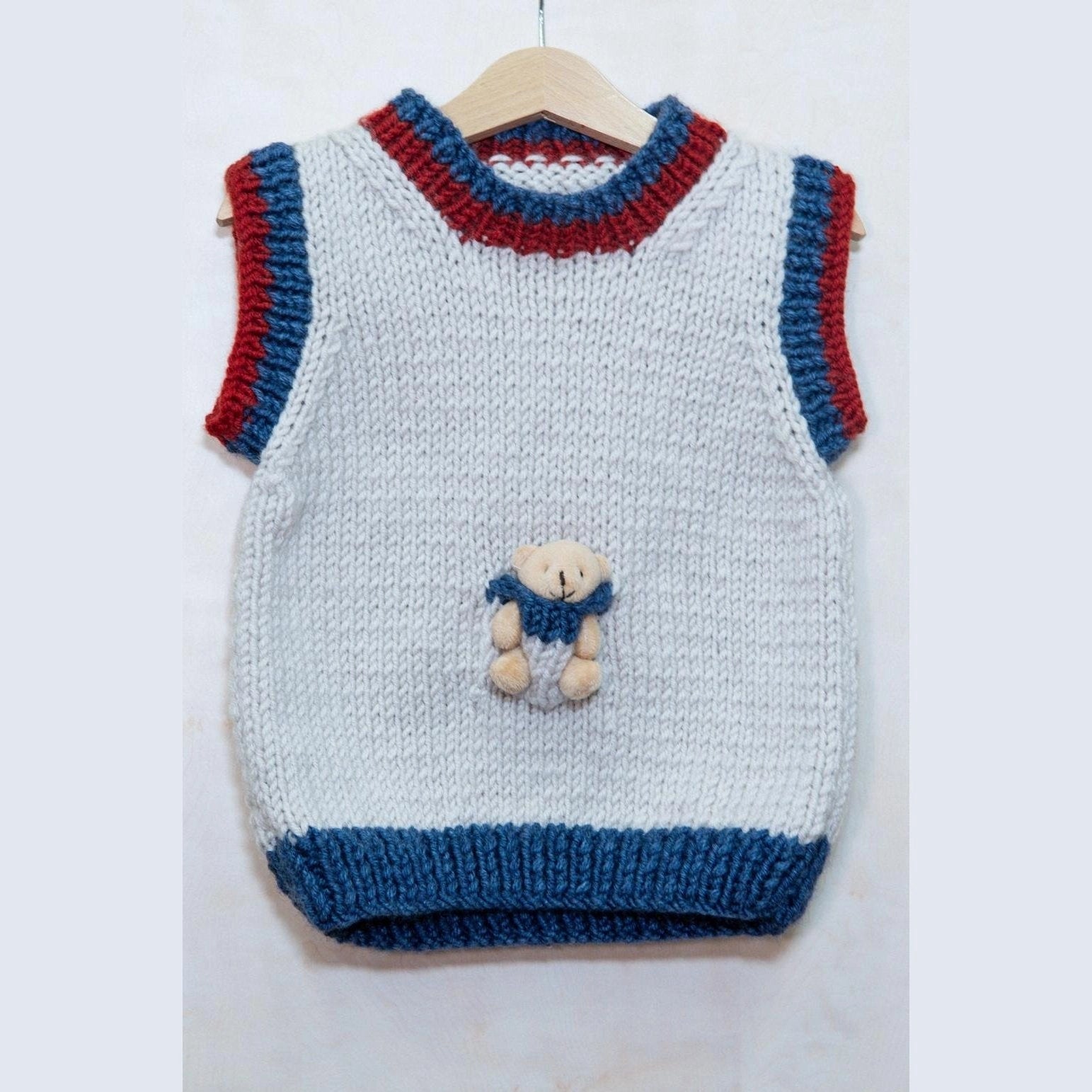 Barnaby Bear Knit Sweater