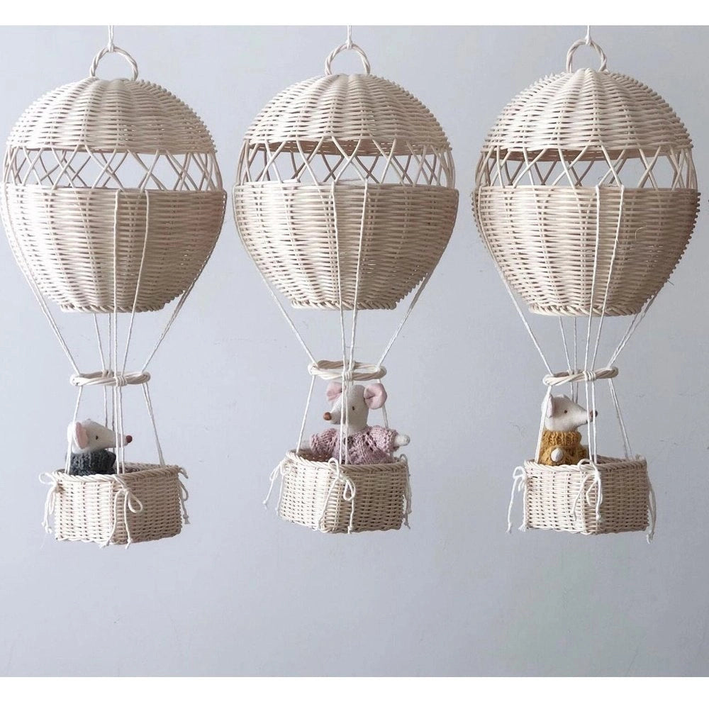 Bath Wicker Hot Air Balloon