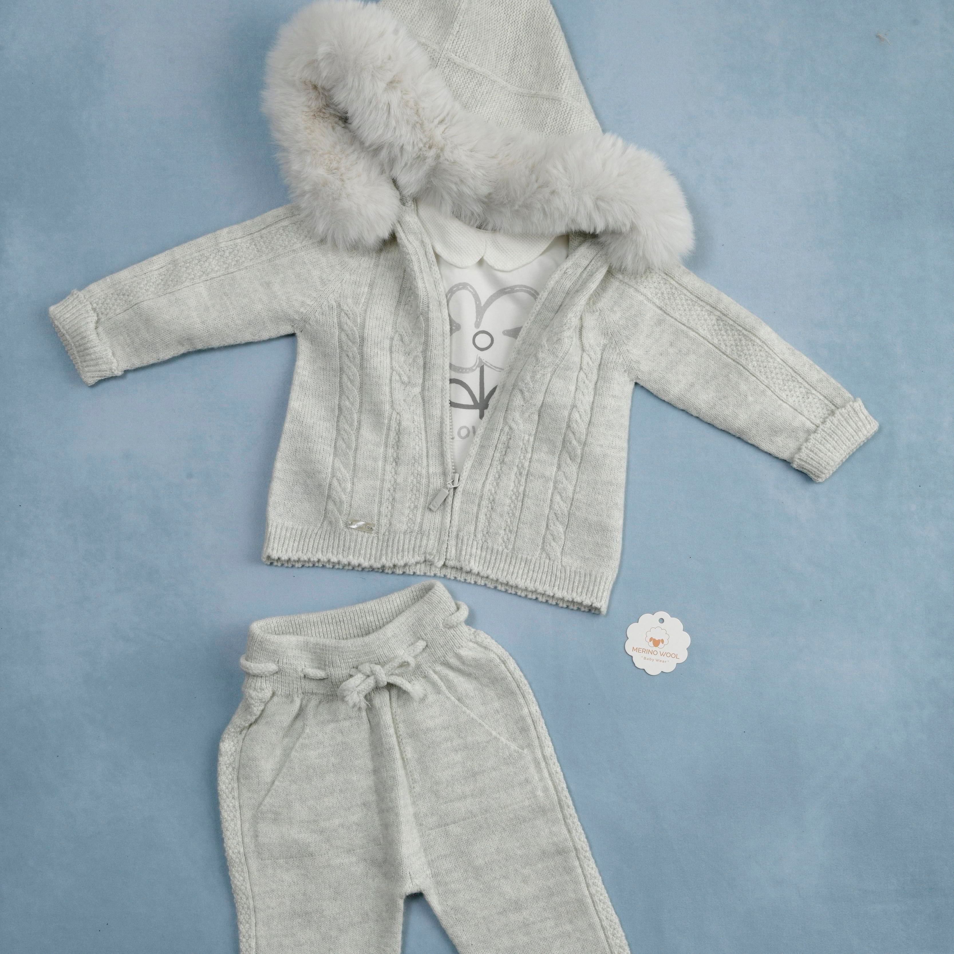 Arctic Cloud Merino Wool Set