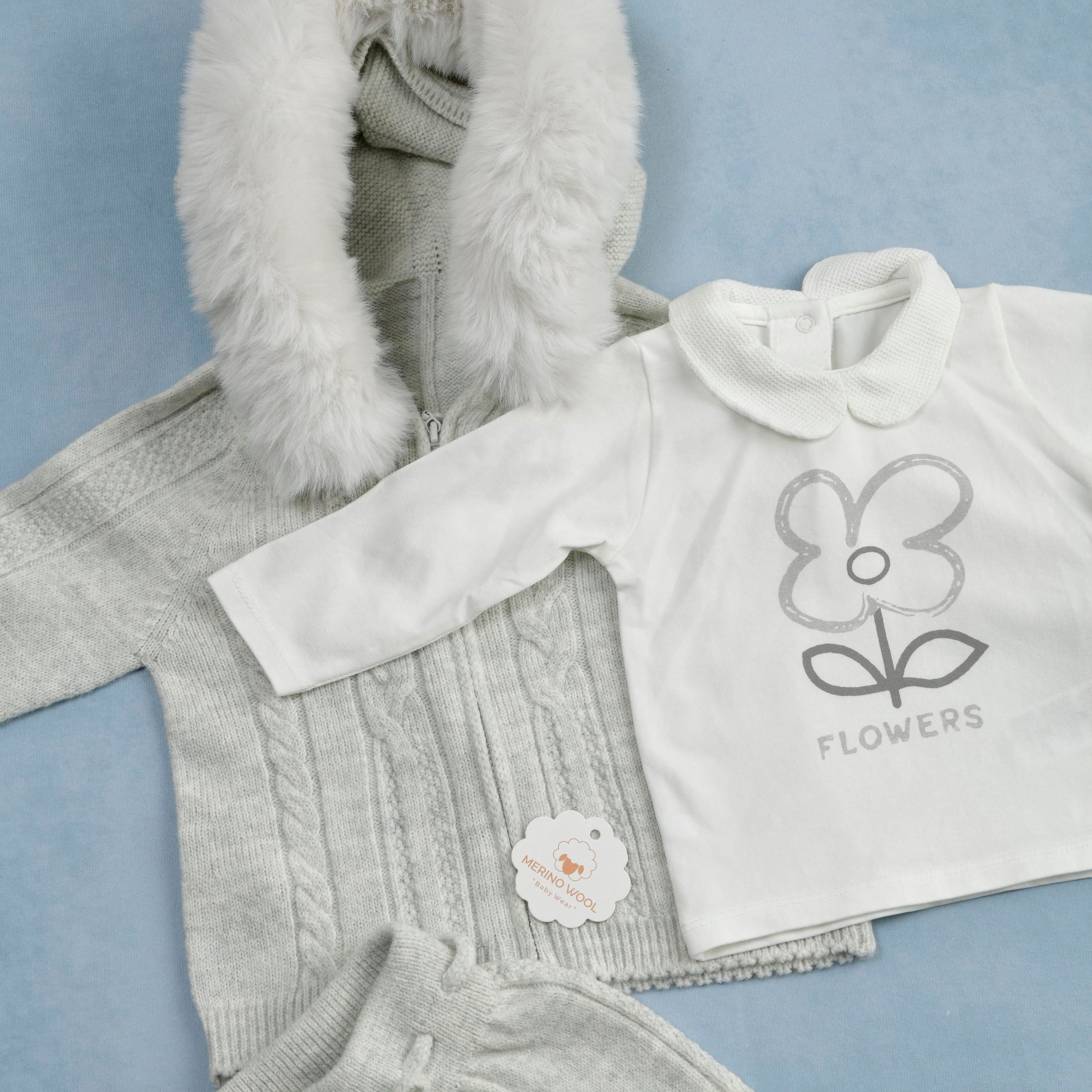 Arctic Cloud Merino Wool Set