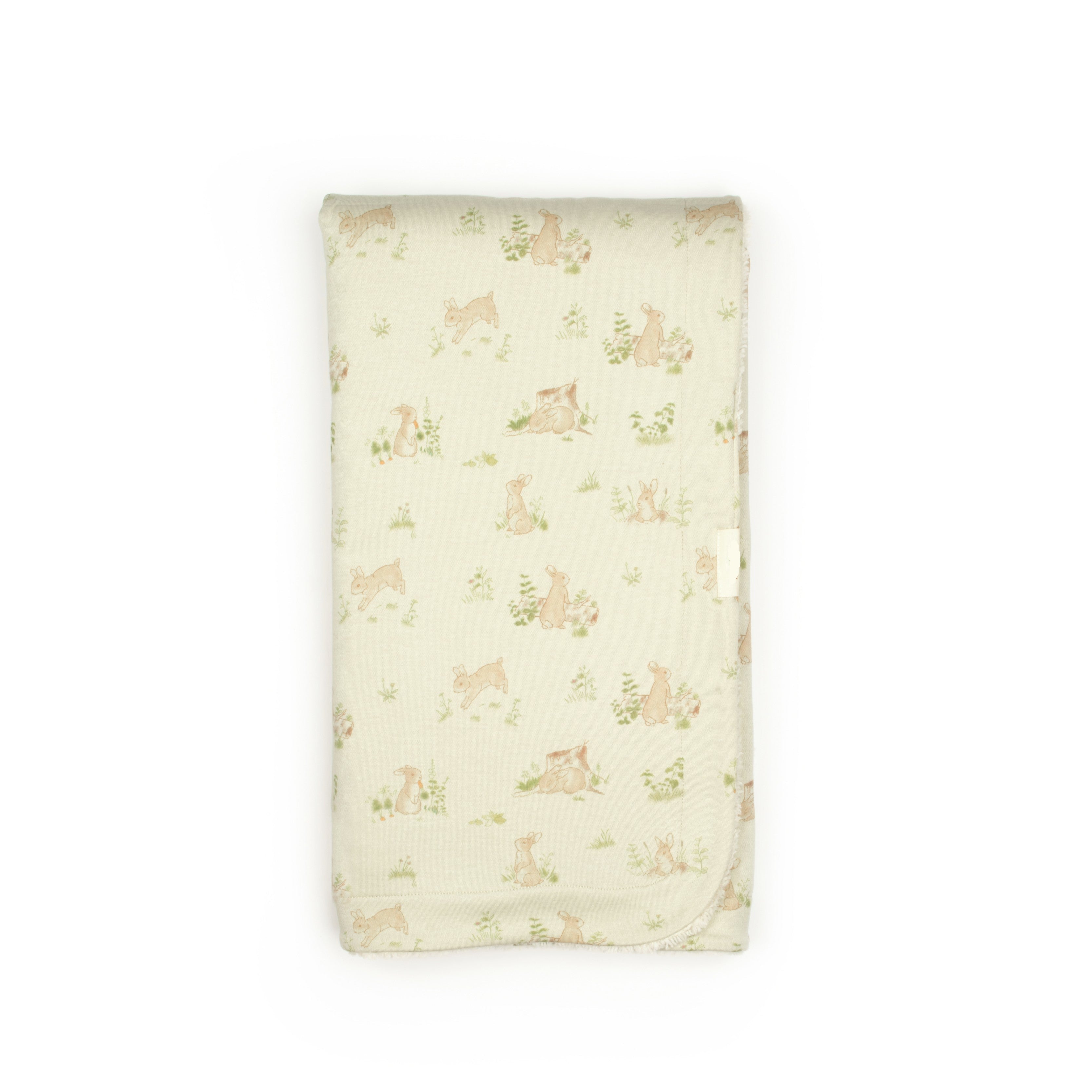 Woodland Bunny Fleece Blanket
