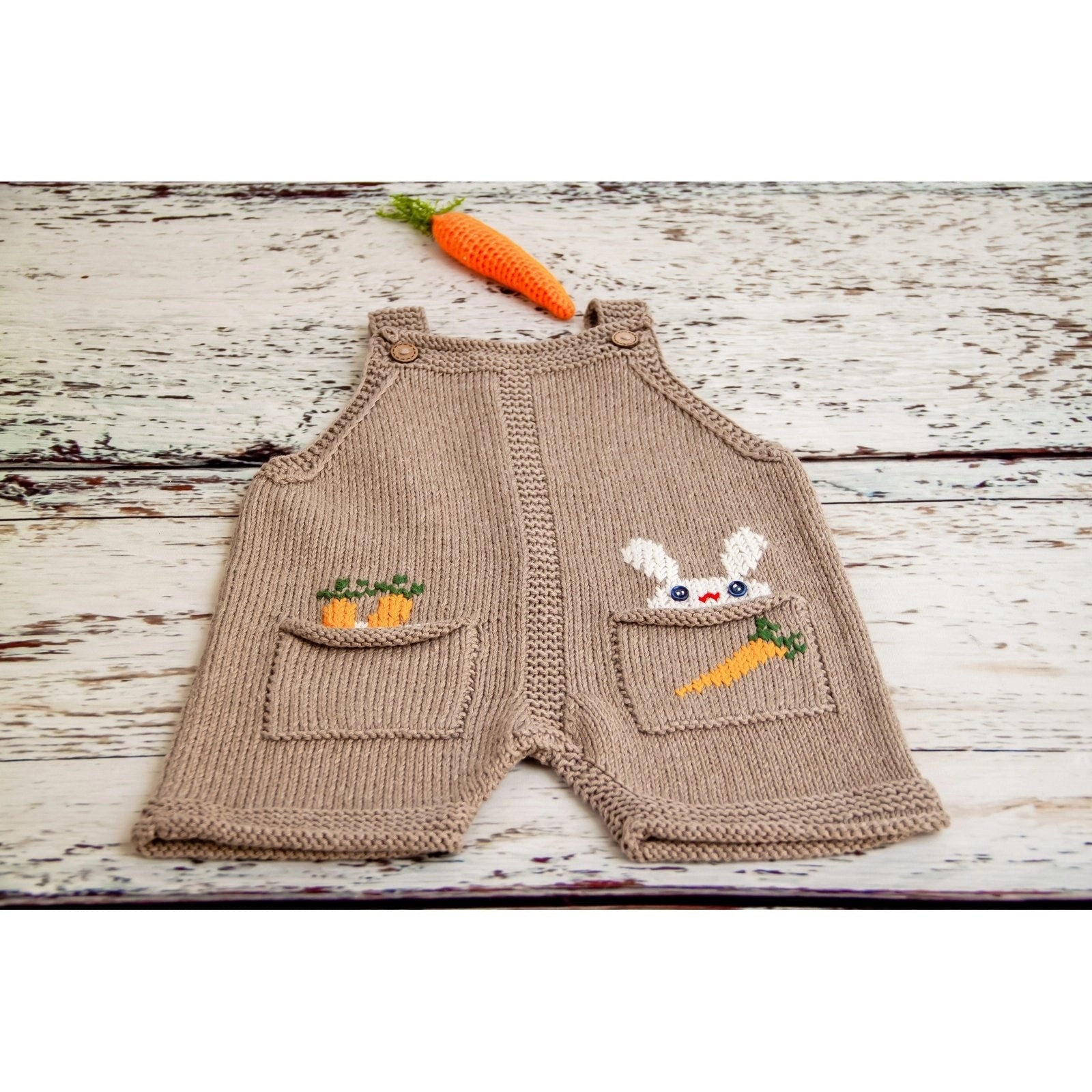 Coney Bunny Design Baby Romper