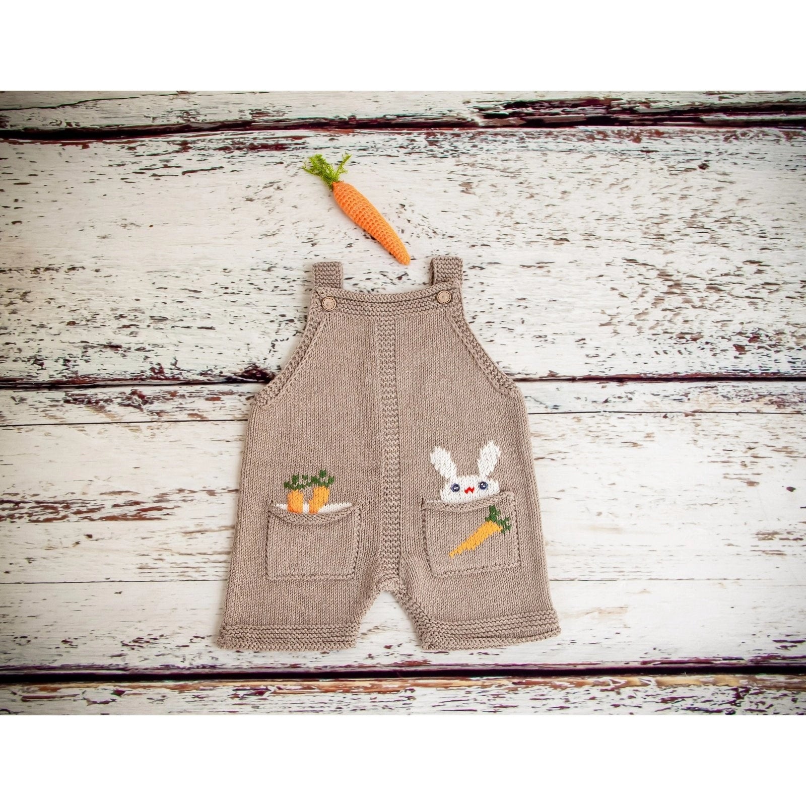 Coney Bunny Design Baby Romper