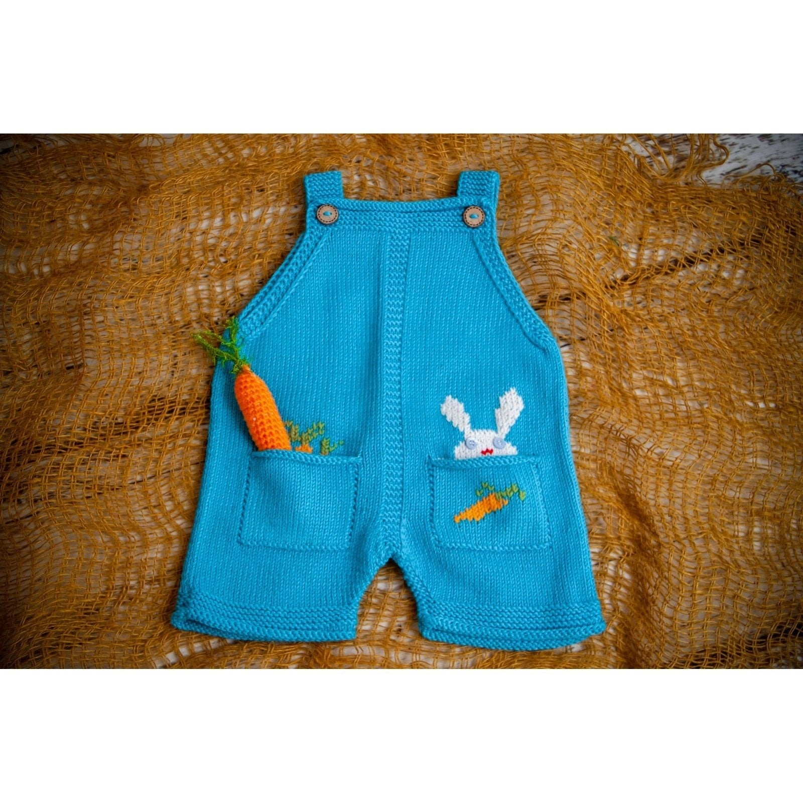 Coney Bunny Design Baby Romper