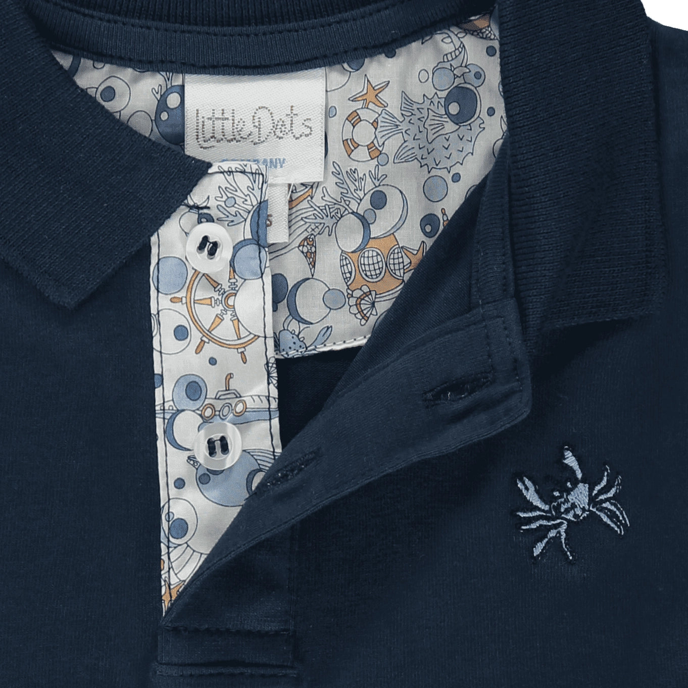 Liberty Polo Shirt “Ocean Treasure” - TilianKids