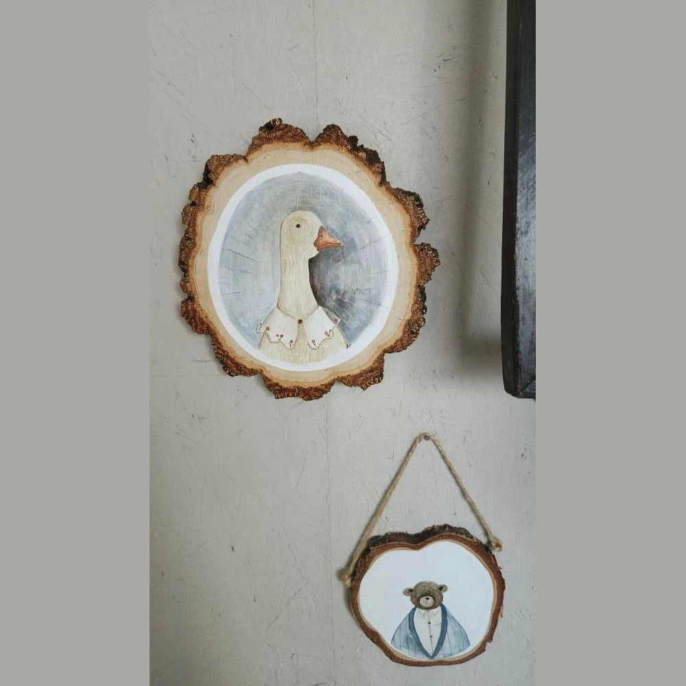 Handmade Wooden Wall Decor : Retro Goose - TilianKids