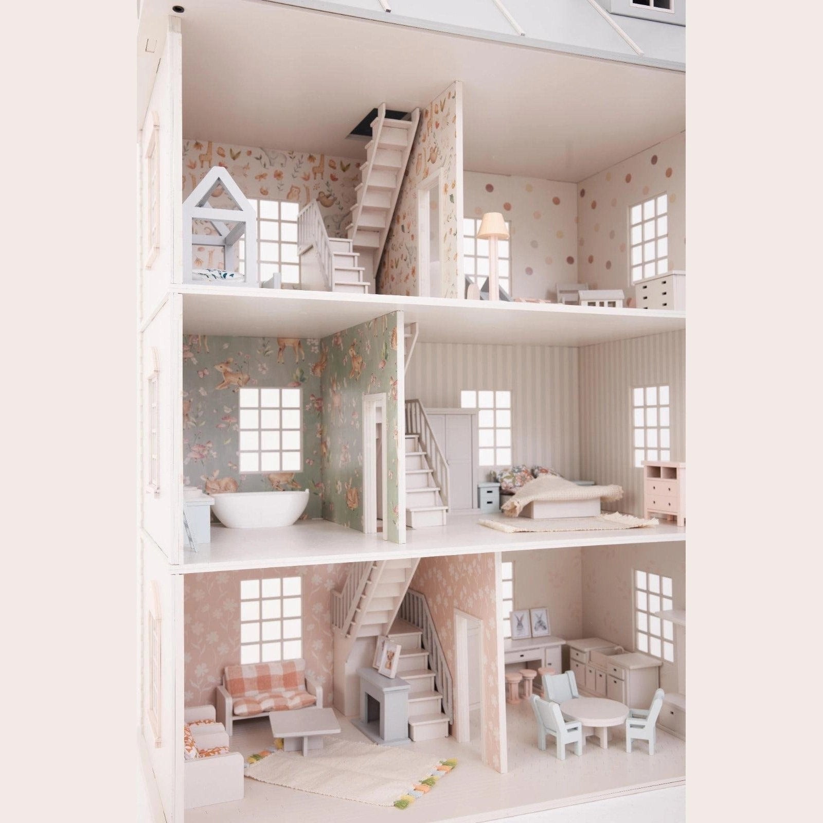 House of London Dollhouse (Full Pack) - TilianKids