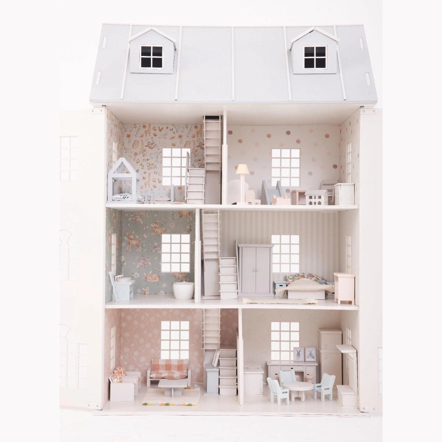 House of London Dollhouse (Full Pack) - TilianKids