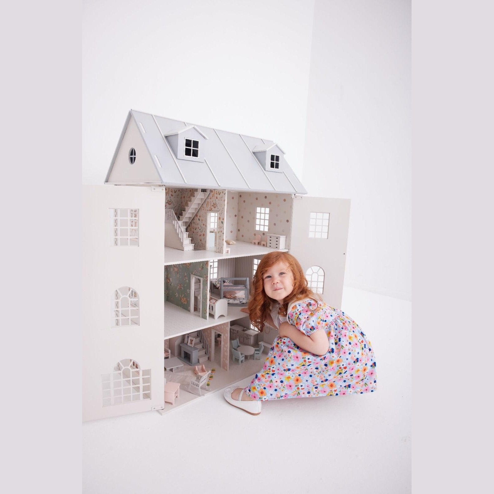 House of London Dollhouse (Full Pack) - TilianKids