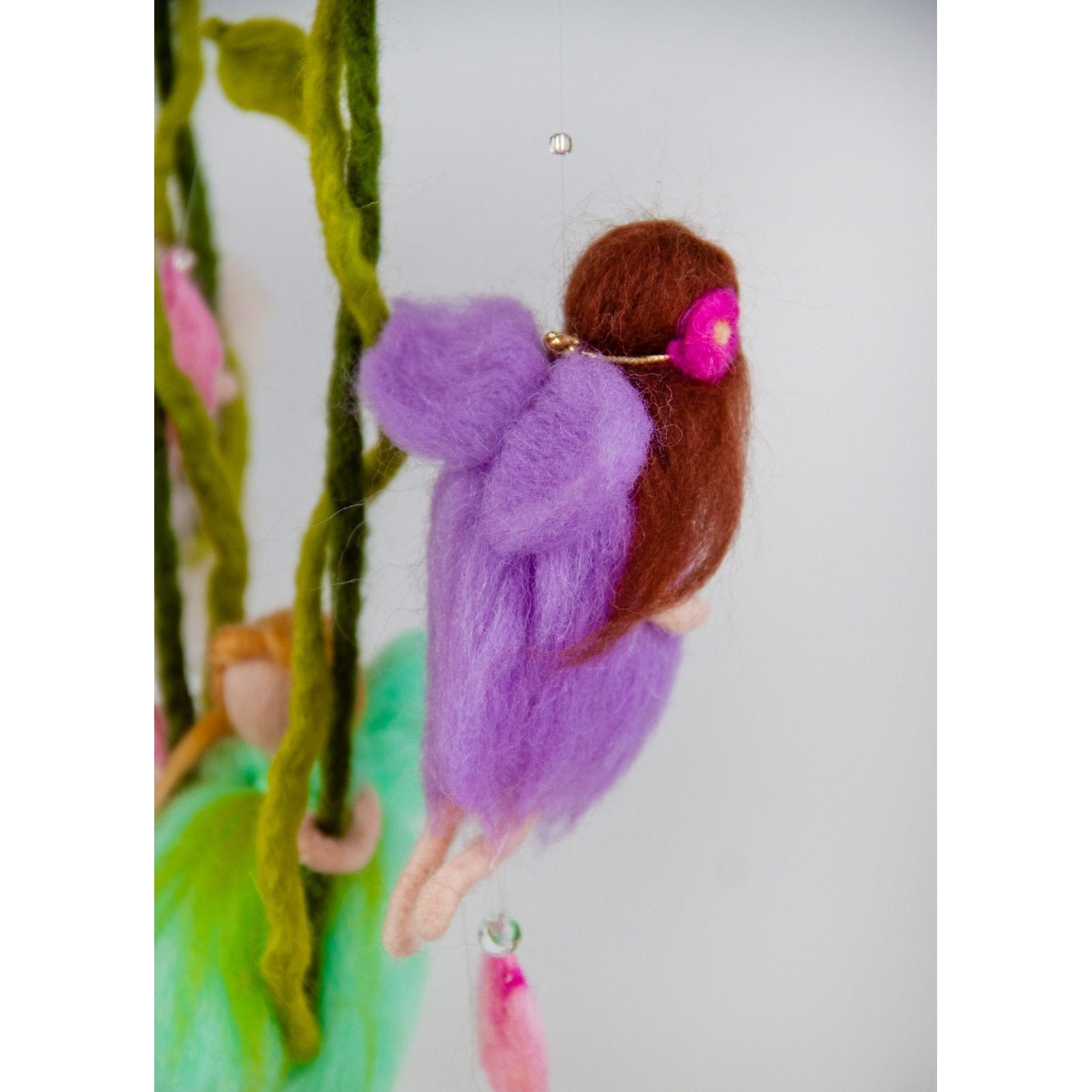 Colorful Fairies Felt Nursery Decoration - TilianKids