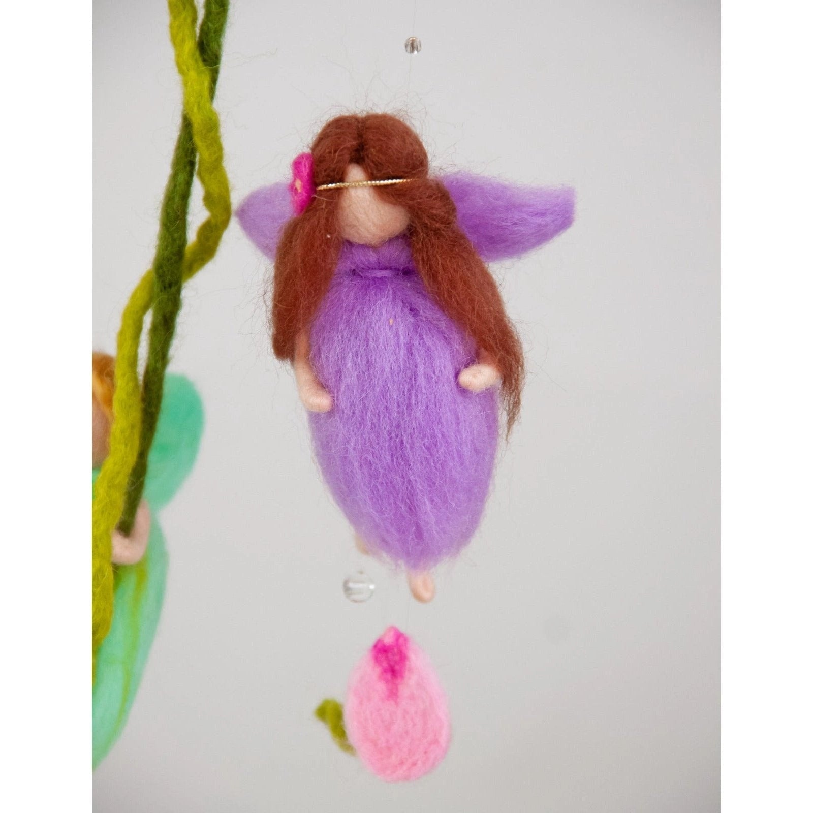 Colorful Fairies Felt Nursery Decoration - TilianKids