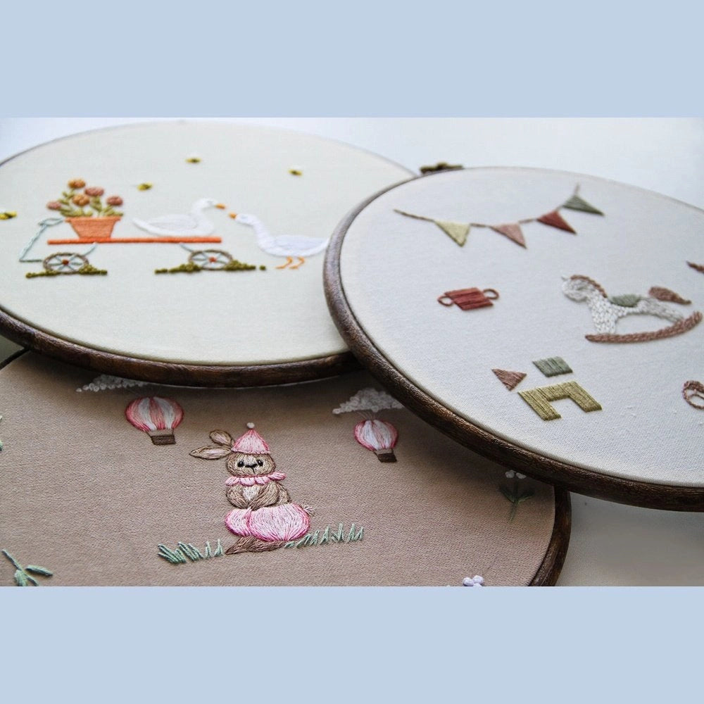 Hand Embroidered Nursery Wall Decor - TilianKids