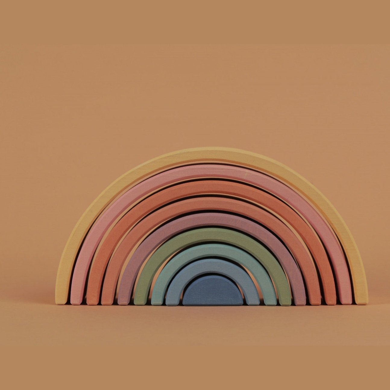 Rainbow Arcs Pastel Stacking Toy - TilianKids