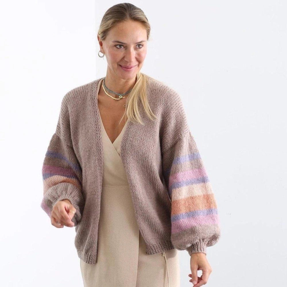 Hand Knitted Mohair Cardigan - TilianKids