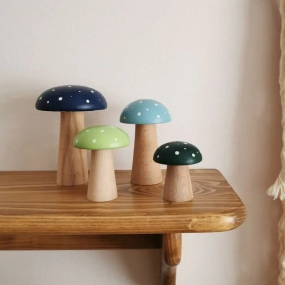 Wooden Island Mushroom Toy - TilianKids