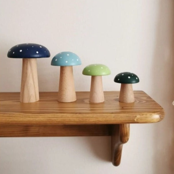 Wooden Island Mushroom Toy - TilianKids