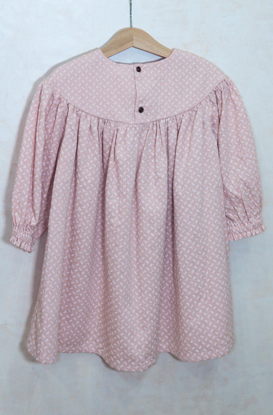 Girls' Pink Dress (Ages 1-7)