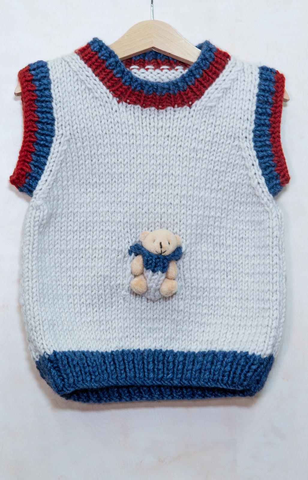 Barnaby Bear Knit Sweater