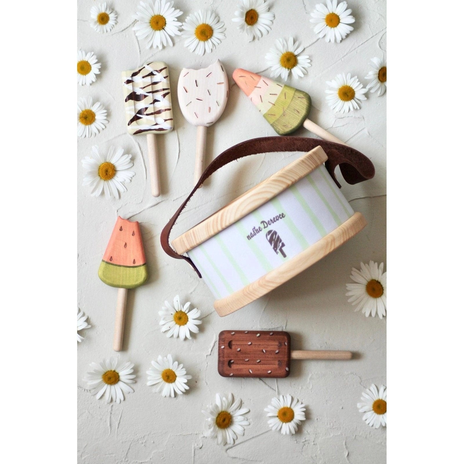 Wooden Ice Cream Toy - TilianKids