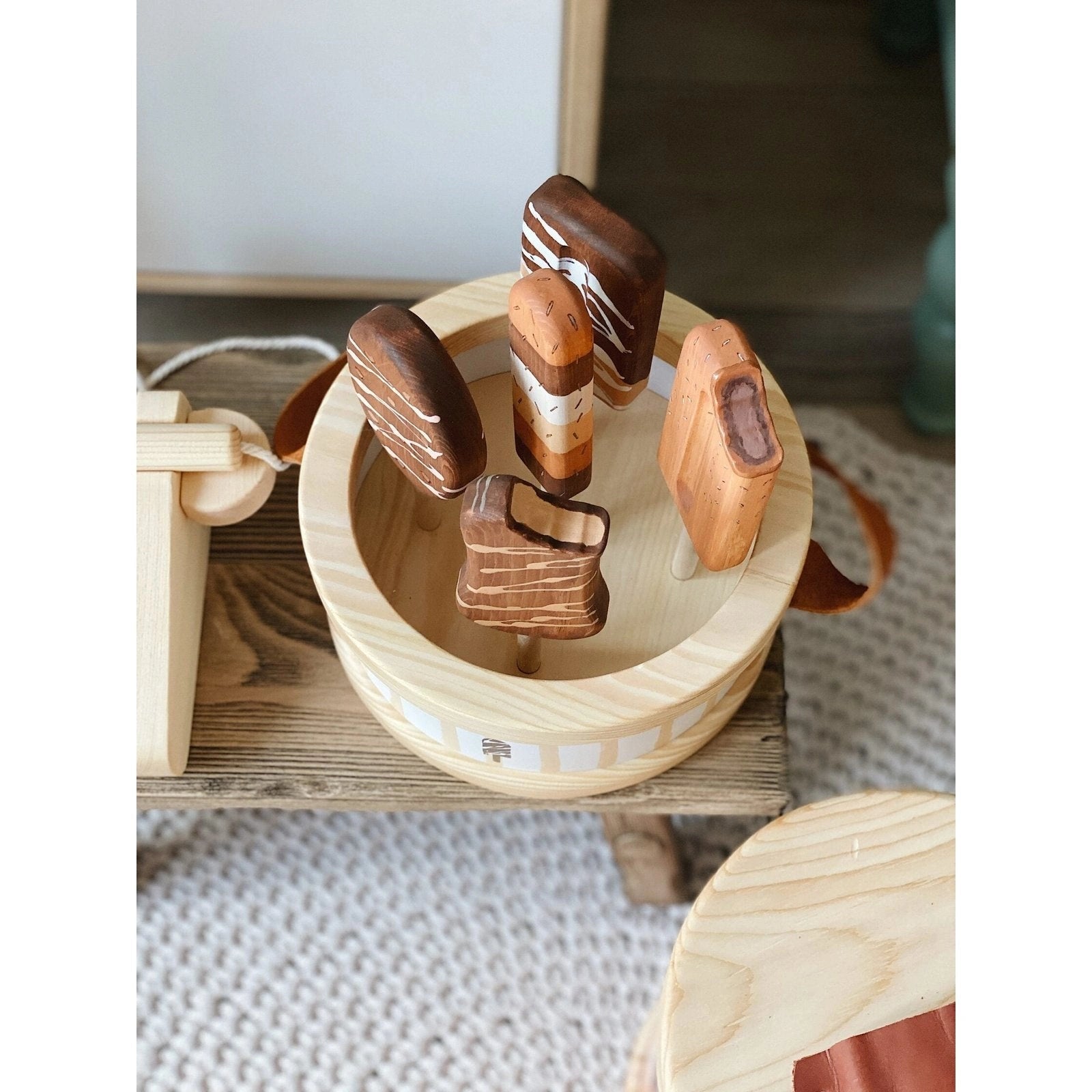 Wooden Ice Cream Toy - TilianKids