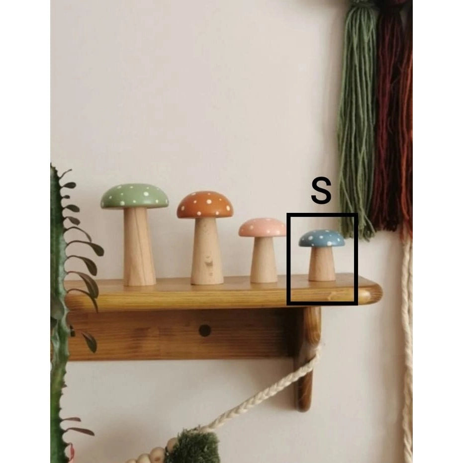 Wooden Soft Mushroom Toy - TilianKids