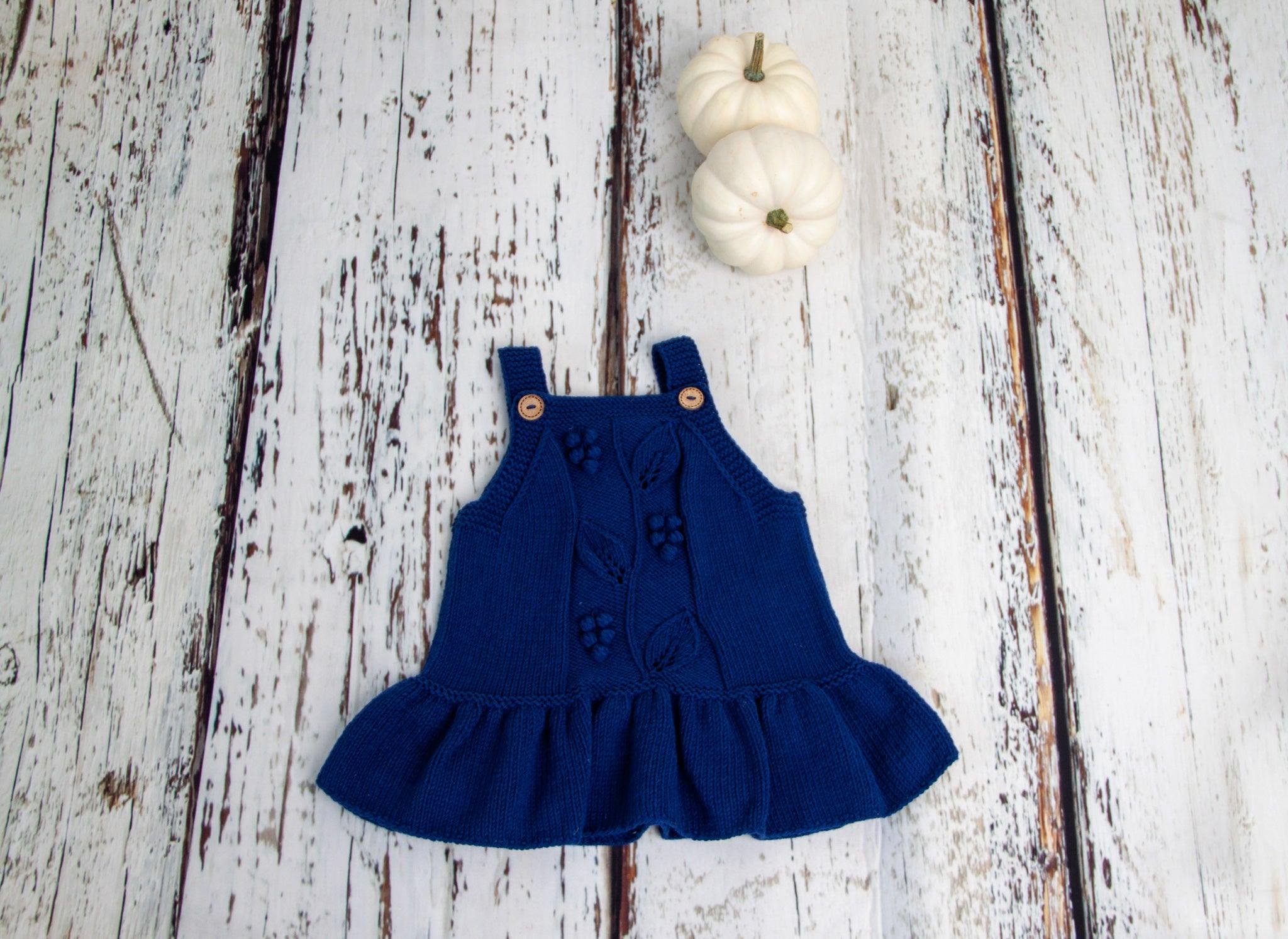 Hand Knitted Baby Dress - TilianKids