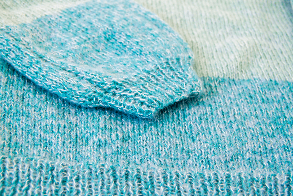 Hand Knitted Jumper (blue) - TilianKids